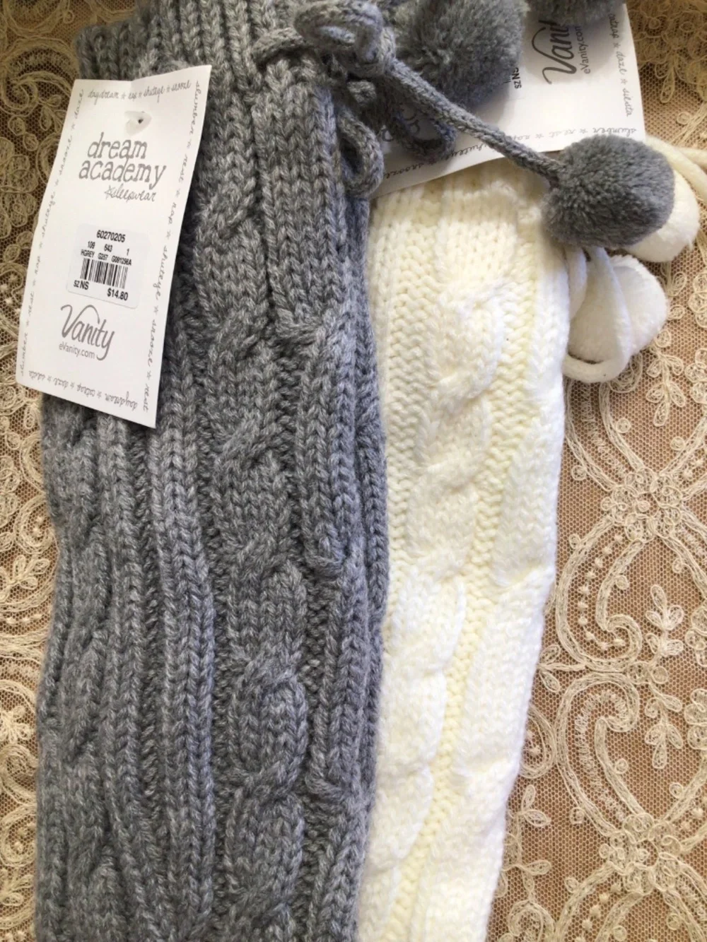 Cozy Dream Academy Winter Slipper Socks by Vanity